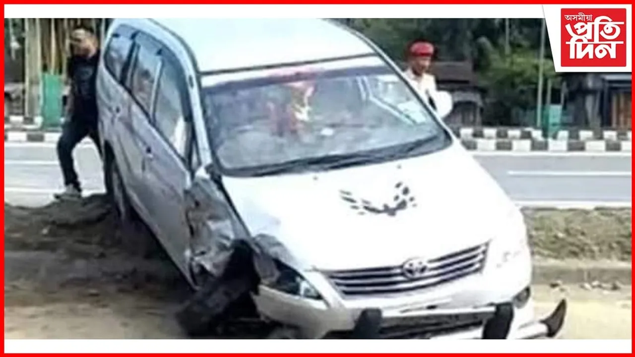 কন্ঠশিল্পী কৃষ্ণমণি চুতীয়াৰ বাহন দুৰ্ঘটনাগ্ৰস্ত