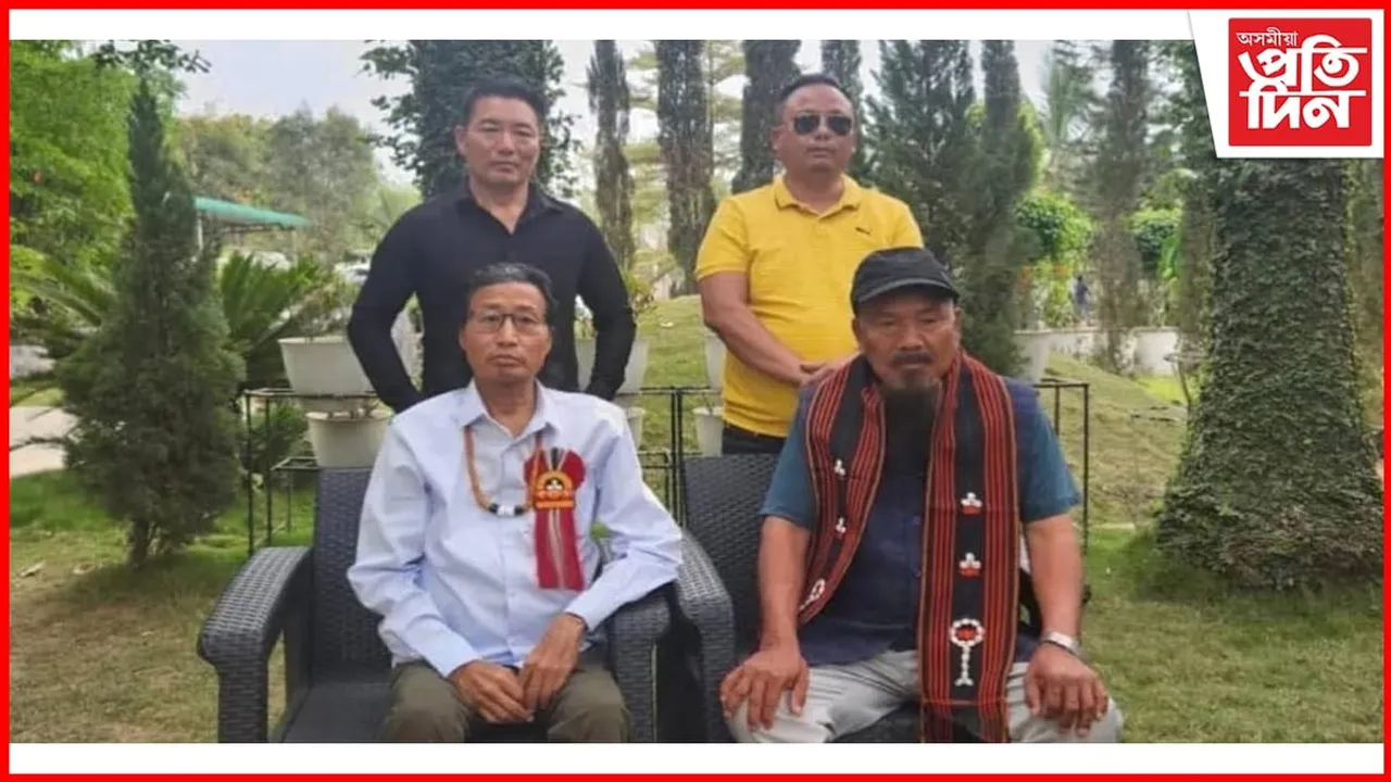 এন এছ চি এন (কে)ৰ খাংগো আৰু আকাটো চোফী গোটৰ মাজত যৌথ শান্তি আৰু সামৰিক চুক্তি