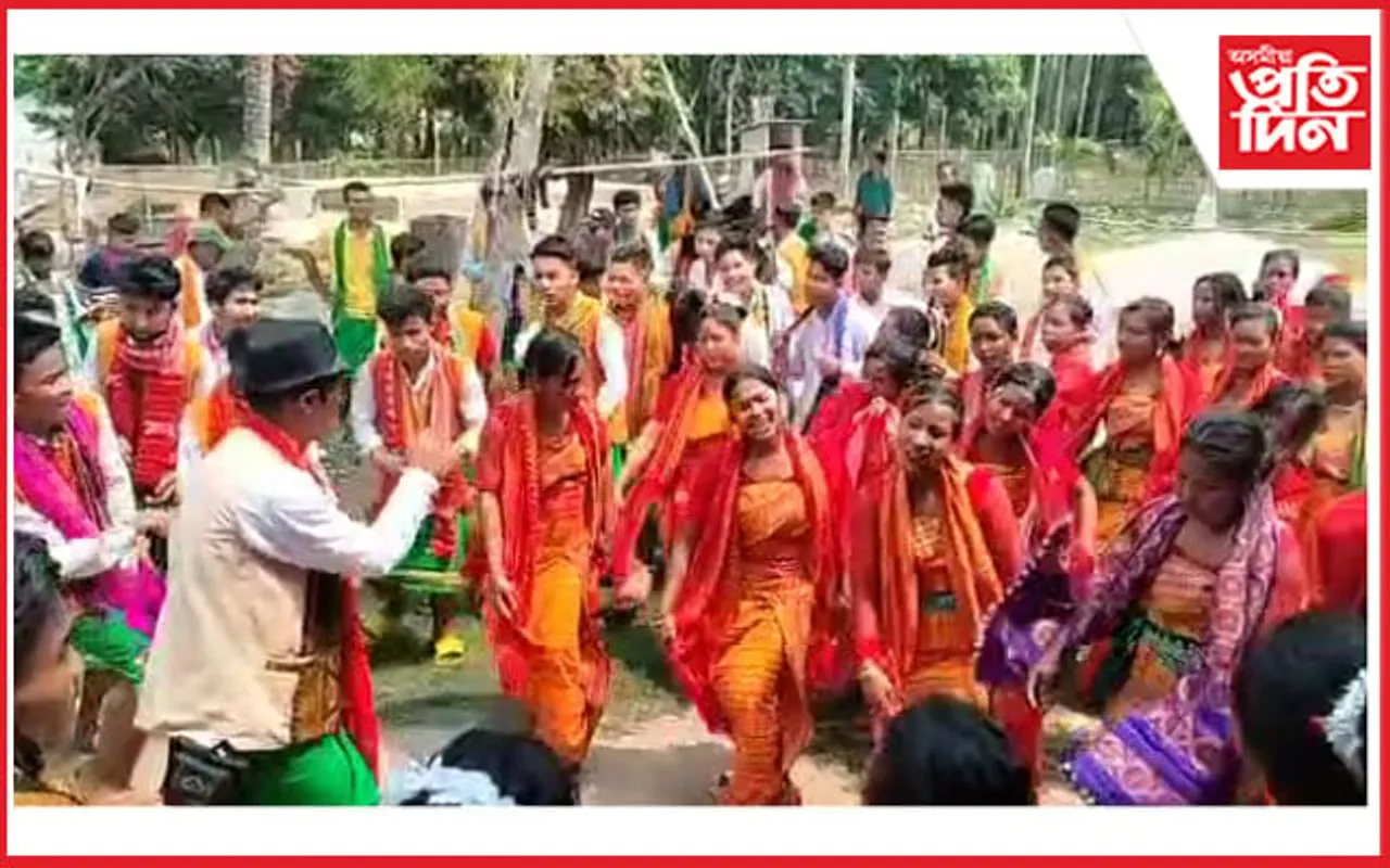 জামুগুৰিহাটত বড়ো জনগোষ্ঠীৰ বৈশাগু উৎসৱ পালন... 