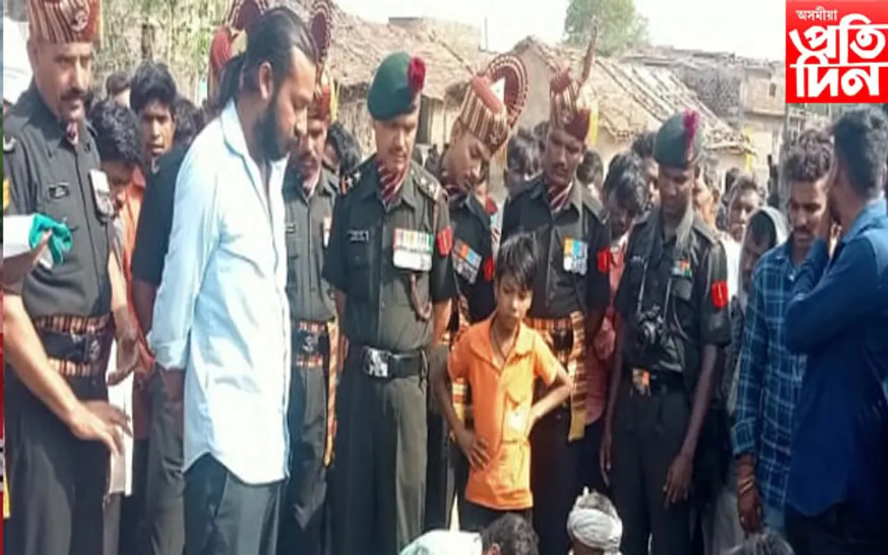 বিবাহ অনুষ্ঠানত মুখত বোমা লৈ নৃত্য কৰি আছিল সেনা জোৱান, বিস্ফোৰণ হৈ মৃত্যু
