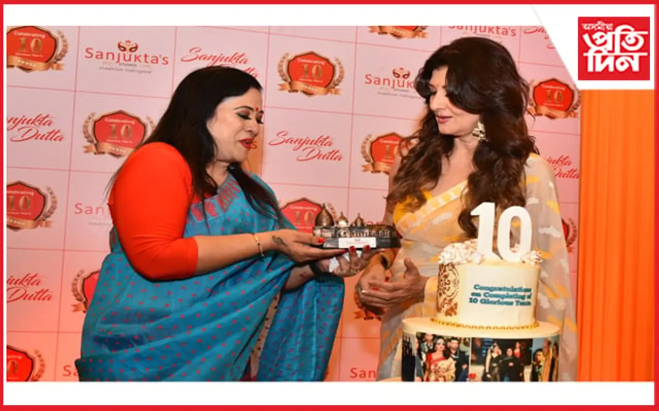 ফেশ্যন জগতত সংযুক্তা দত্তৰ ১০ বছৰ ,  বিশিষ্ট অভিনেত্ৰী সংগীতা বিজলানীৰ উচ্চ প্ৰশংসা...
