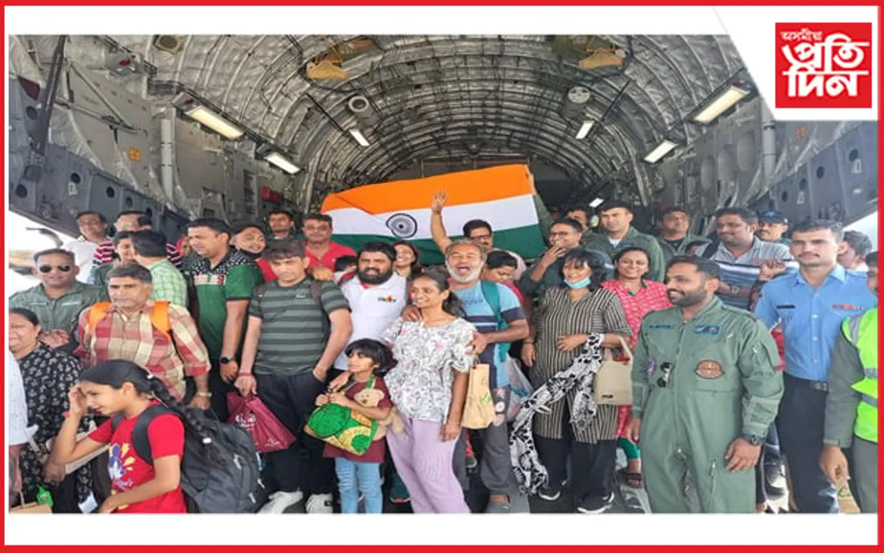 "অপাৰেছন কাবেৰী"ৰ সহায়ত দশমটো প্ৰৱাসী দল চুদানৰ পৰা দেশলৈ ঘূৰি আহিছে...