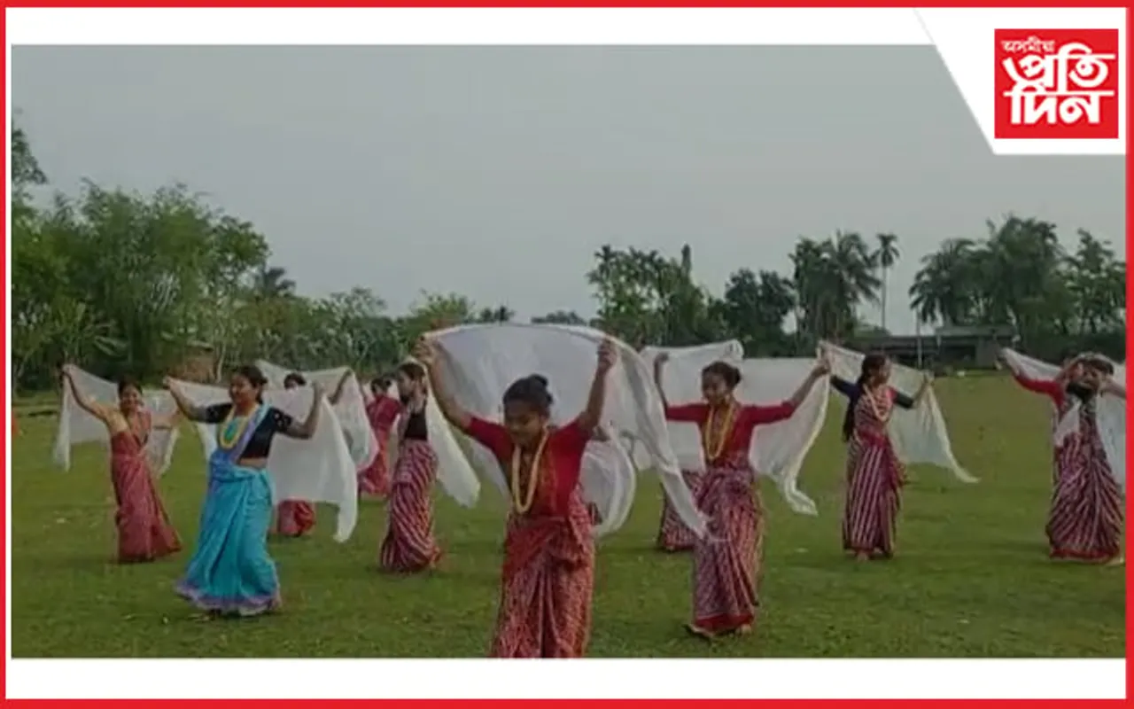 গোৰ্খা লোকনৃত্য কৰ্মশালাৰ সামৰণি অনুষ্ঠান...