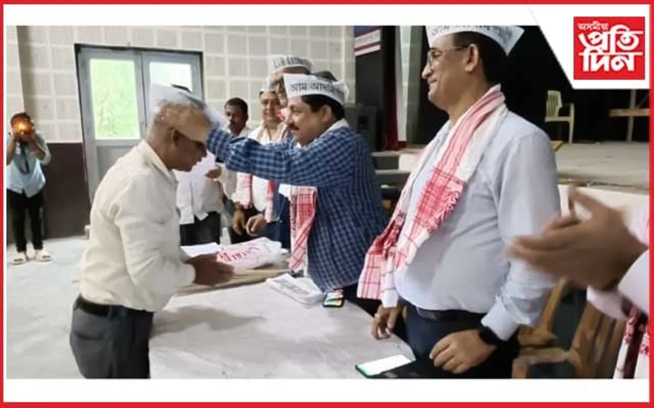 শোণিতপুৰত বিজেপি, কংগ্ৰেছ এৰি আপলৈ বহুজন...
