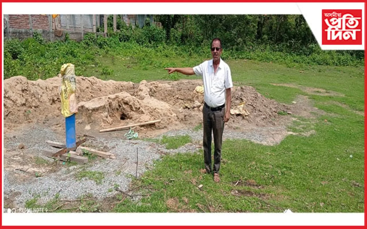 পানীৰ প্ৰকল্প নিৰ্মাণৰ বাবে ৩০ লাখ টকীয়া মাটি দান সাধন বৰদলৈৰ 