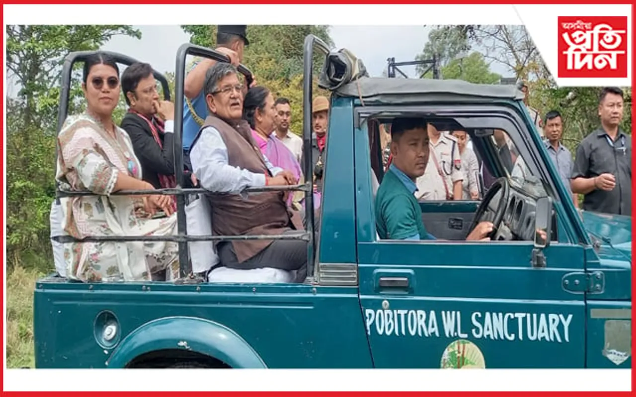 পবিতৰাৰ মনোমোহা প্ৰাকৃতিক সৌন্দৰ্য্য উপভোগ ৰাজ্যপাল গোলাপ চান্দ কাটাৰিয়াৰ...