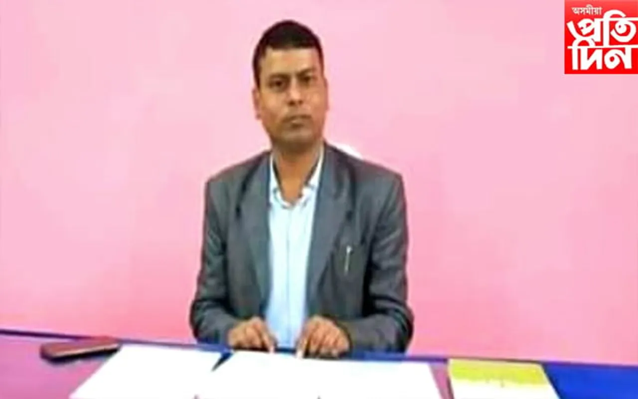 কাৰ্তিক কলিতা ঢকুৱাখনাৰ মহকুমাধিপতি নিযুক্তি