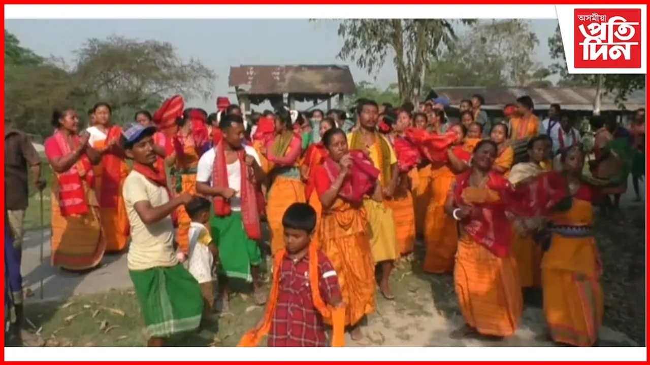 মঙলদৈৰ জামুগুৰি গাঁওত বৈচাগু পালন