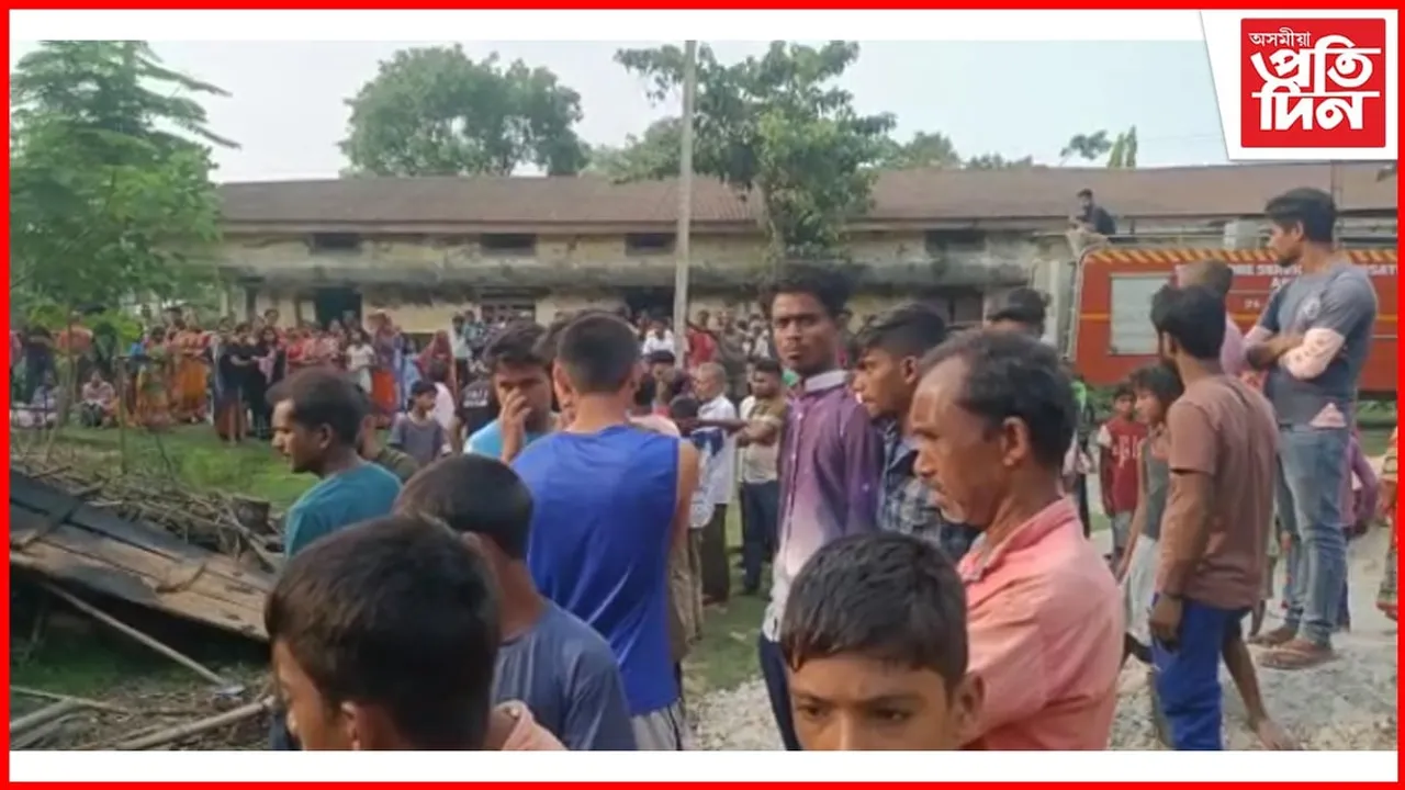 চতিয়াত সংঘটিত শোকাৱহ দুৰ্ঘটনা, ঘৰৰ ভিতৰতে অগ্নিদগ্ধ হৈ এজনৰ মৃত্যু