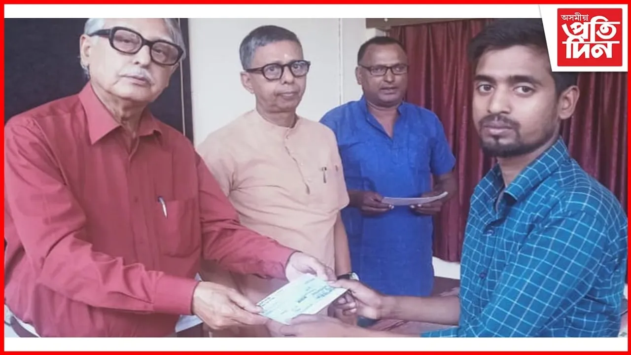 মঙলদৈত কৰুণাধাৰাৰ মানৱতাৰ জয়গান, ৪ জন ৰোগীলৈ মুঠ ৭০ হাজাৰ টকা প্ৰদান