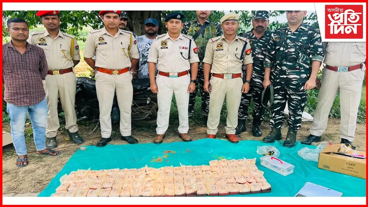 ড্ৰাগছৰ বিৰুদ্ধে সৰৱ অসম আৰক্ষী: বোকাজানত জব্দ বৃহৎ পৰিমাণৰ ড্ৰাগছ...