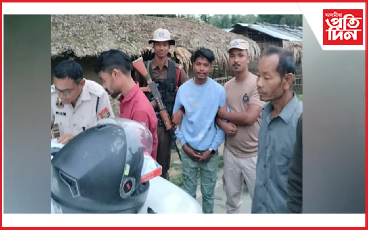 নামৰূপত ড্ৰাগছ সহ এজনক আটক 