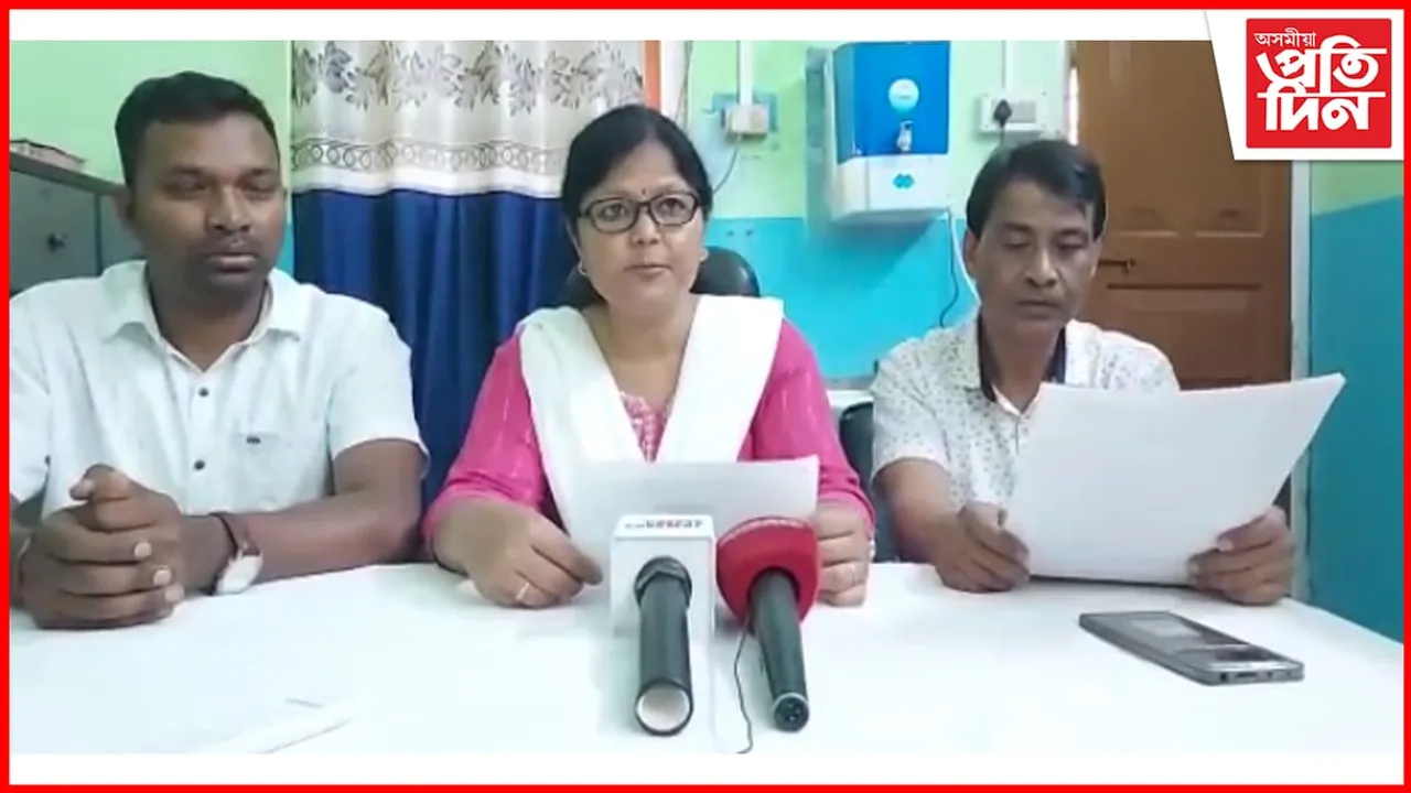 উপায়ুক্ত কীৰ্তি জল্লীৰ বিৰুদ্ধে গৰজি উঠিছে অসম চিকিৎসা সেৱা সংস্থা...