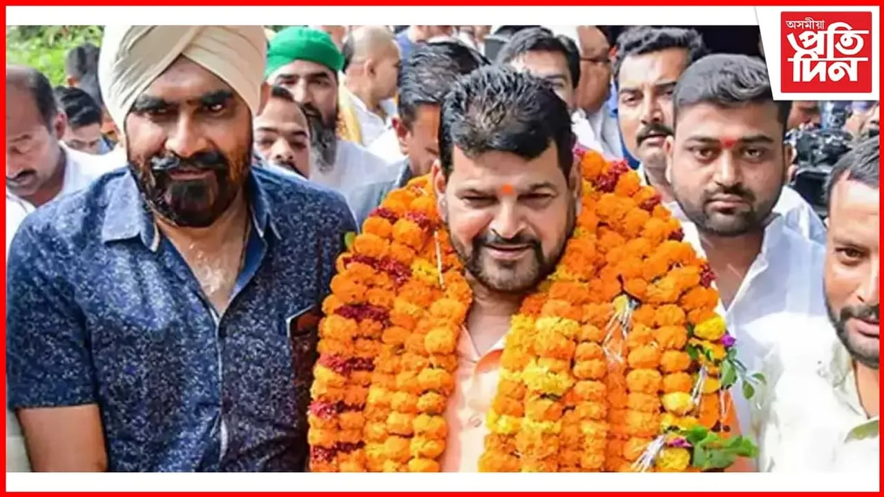 যন্তৰ মন্তৰৰ প্ৰতিবাদ, আজি গ্ৰহণ কৰা হ'ল অভিযুক্ত ব্ৰীজ ভূষণৰ ভাষ্য