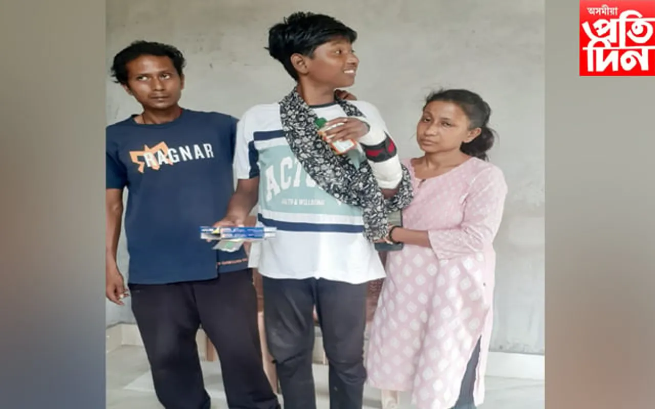 শংকৰ সংঘৰ সদস্য পদ গ্ৰহণ নকৰাৰ বাবে  এটি পৰিয়ালক নিৰ্যাতনৰ অভিযোগ, বিশেষভাৱে সক্ষম যুৱকৰ ভাঙিলে হাত!