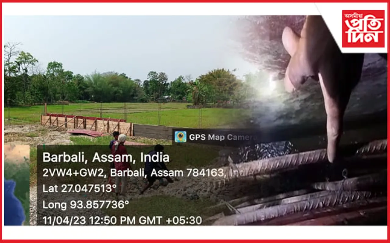 জলজীৱন আঁচনিৰ অনিয়ম: লখিমপুৰৰ চমুৱাত নিশাই কাম বন্ধ কৰিলে ৰাইজে...