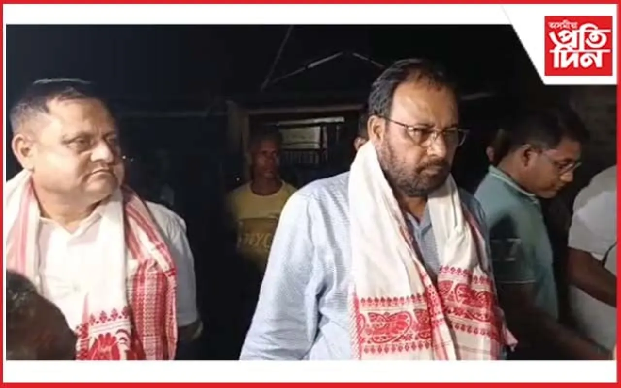 উৰিষ্যা ৰে'ল দুৰ্ঘটনাঃ আহত ৰূপক দাসৰ বাসগৃহত স্বাস্থ্যমন্ত্ৰী কেশৱ মহন্ত