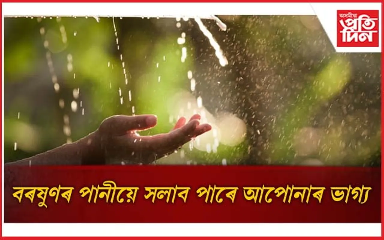 জীৱনটো সুচল কৰিবলৈ এইদৰে ব্যৱহাৰ কৰক বৰষুণৰ পানী
