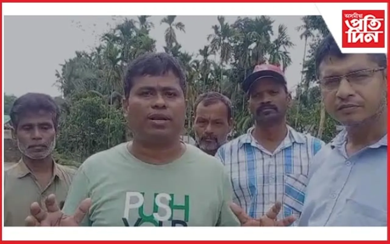 বজালীত বানপীড়িতৰ দুখ-দুৰ্দশাৰ বুজ ল’লে আম আদমি পাৰ্টীয়ে