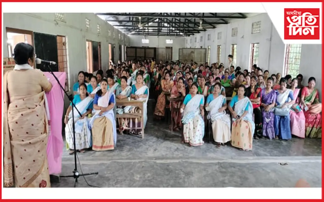 শতাধিক মাতৃৰ অংশগ্ৰহণেৰে মথুৰাপুৰ শংকৰদেৱ শিশু নিকেতনত মাতৃ সন্মিলন...