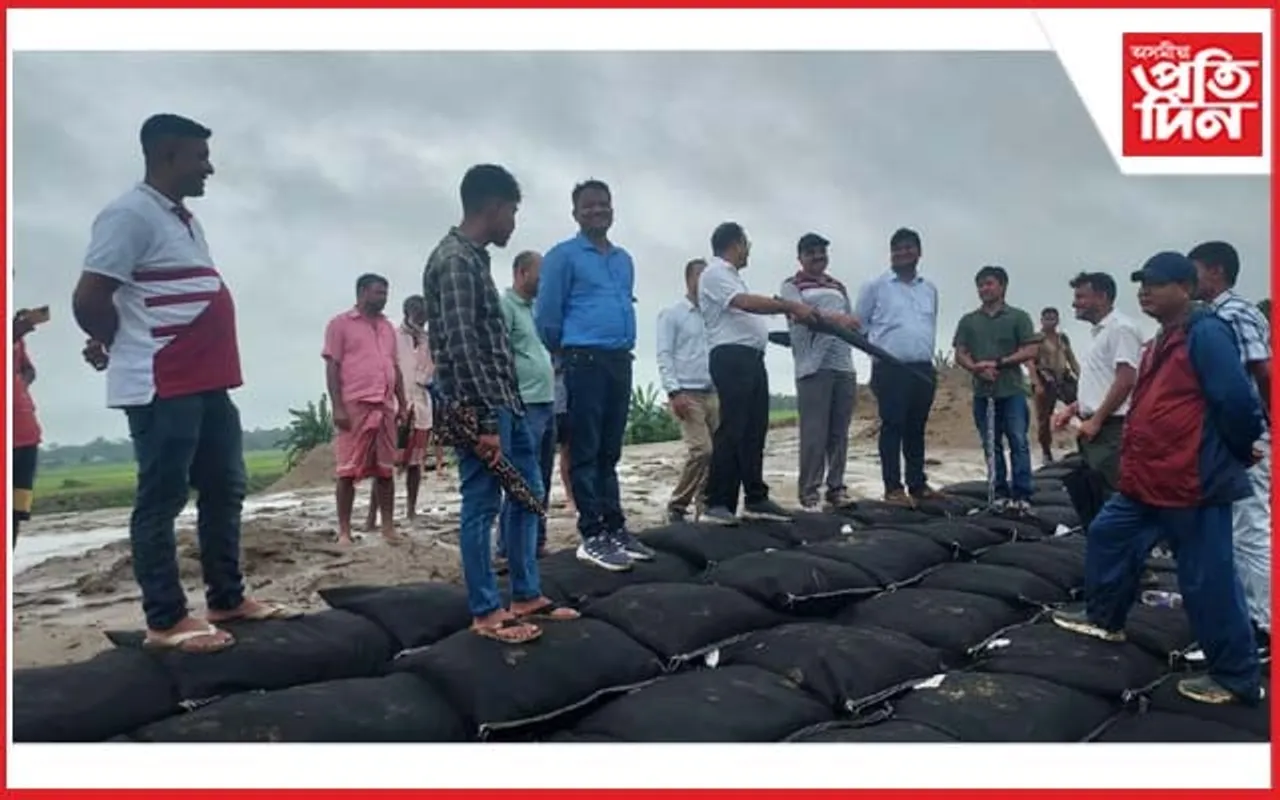 জীয়াঢলৰ মথাউৰি পৰিদৰ্শন উপায়ুক্তৰঃ শীঘ্ৰেই নিৰ্মাণ সম্পূৰ্ণ কৰা নিৰ্দেশ...