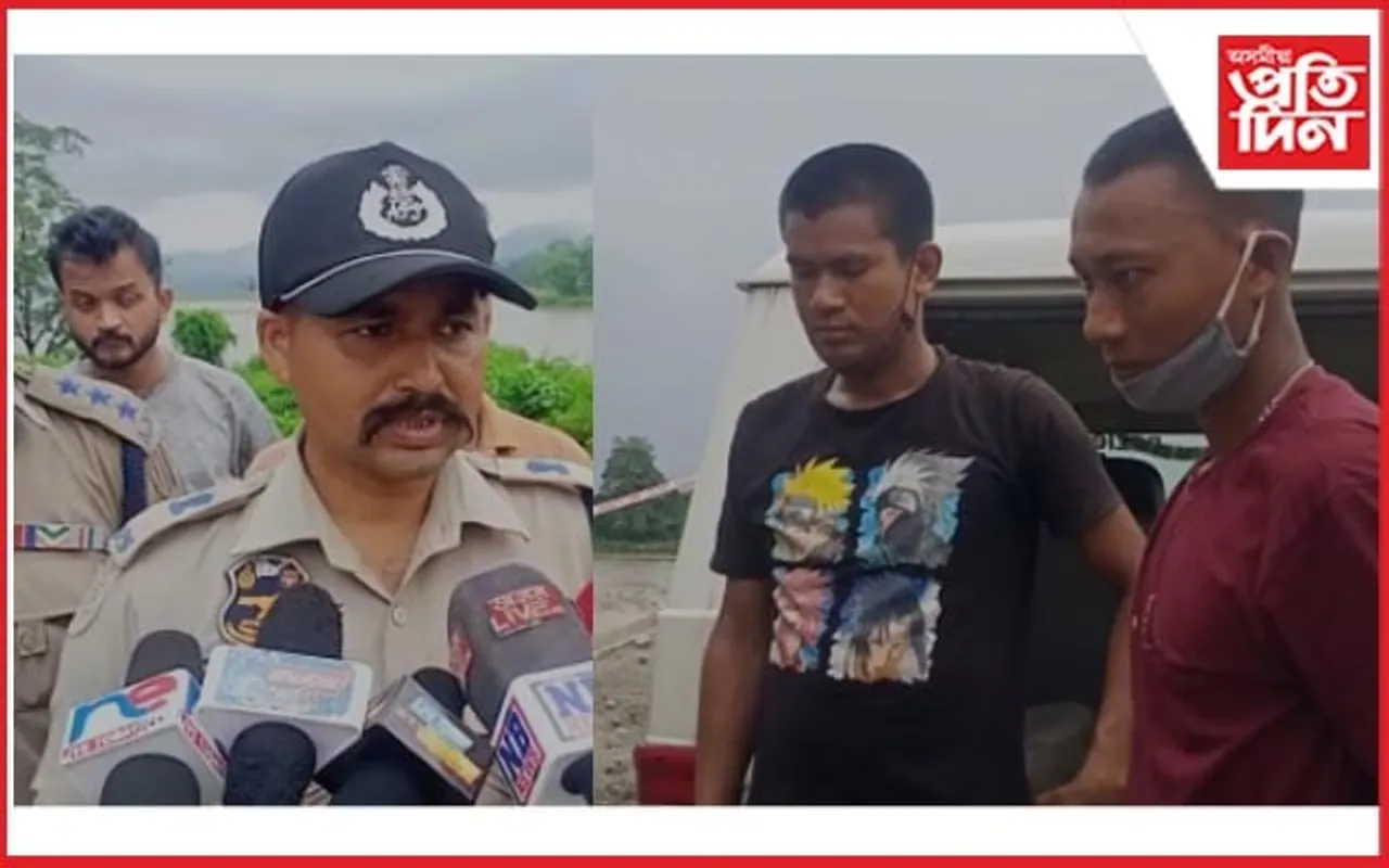 বুৰৈঘাটত বাহনসহ গাঞ্জা জব্দ : আটক দুই ব্যৱসায়ী
