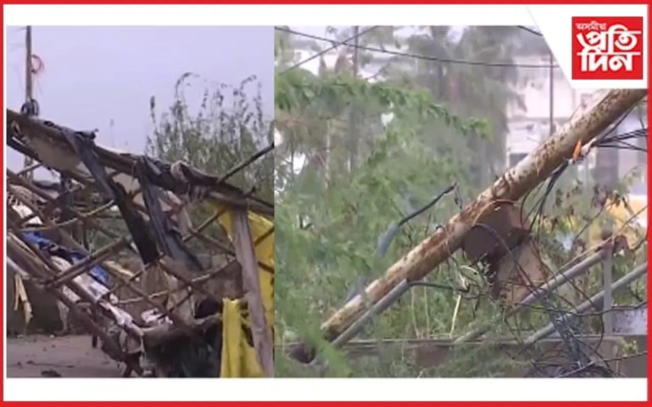 গুজৰাটত 'বিপৰ্যয়'ৰ তাণ্ডৱ : মূহুৰ্ততে সলনি কেইবাখনো গাঁৱৰ মানচিত্ৰ