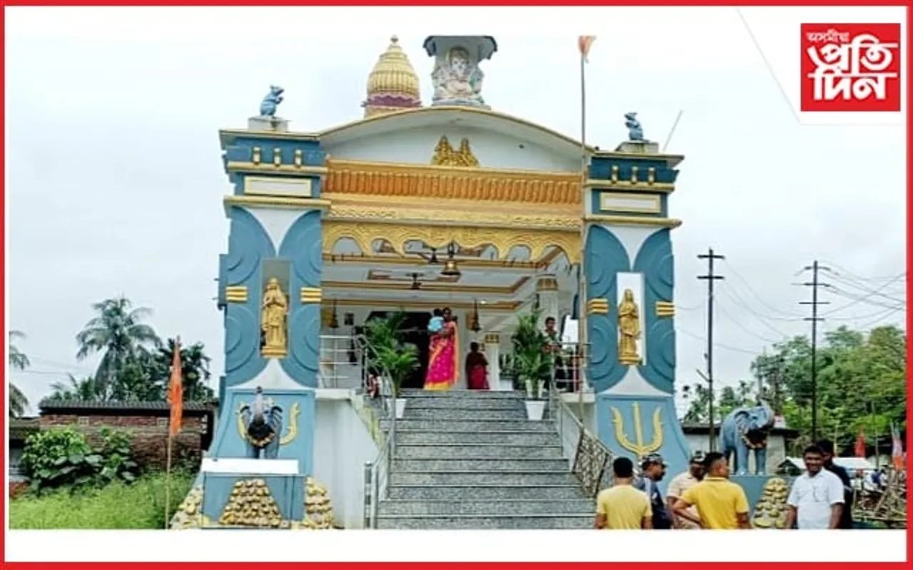 গনেশ মন্দিৰত চোৰৰ চাফাই অভিযান