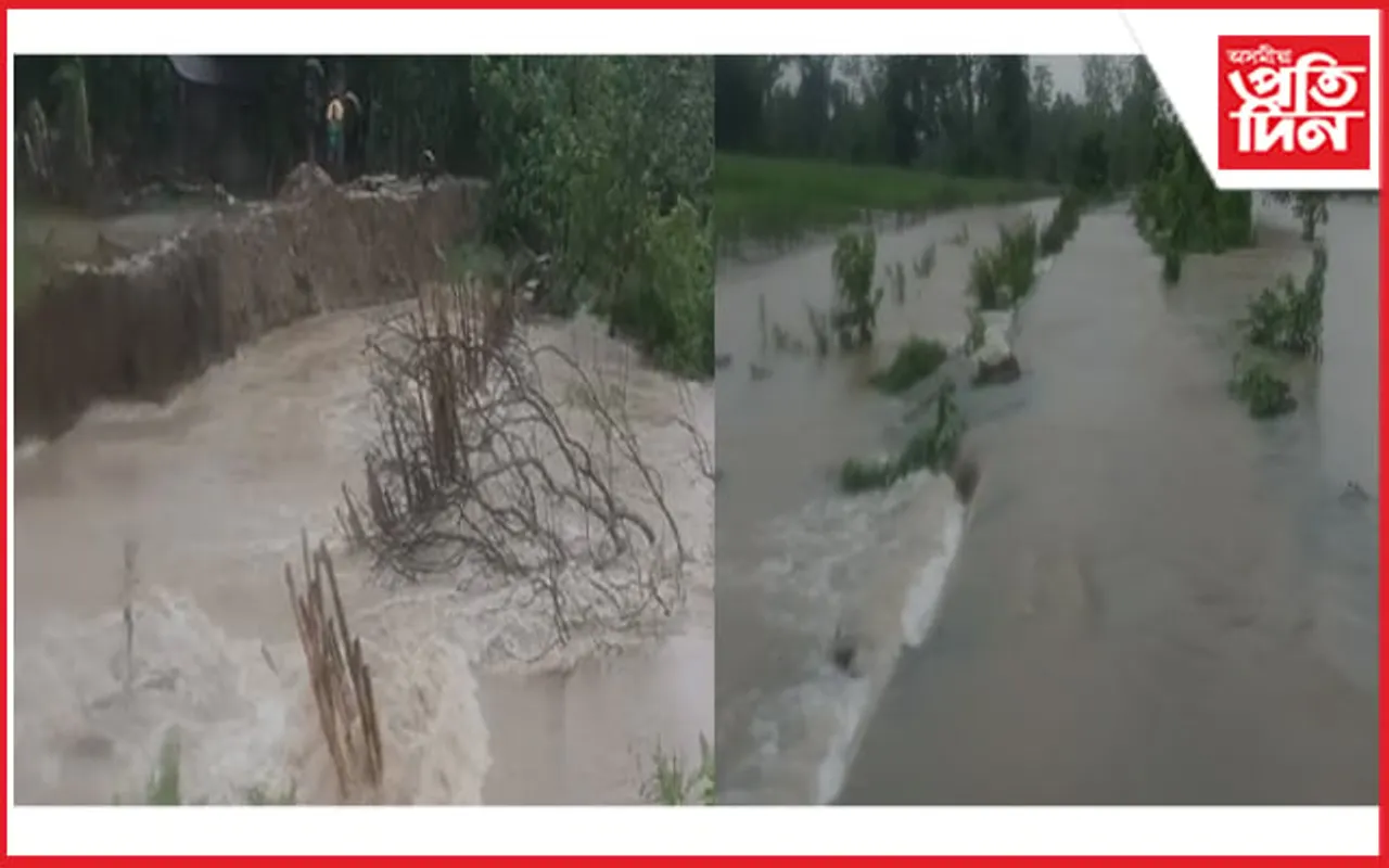 প্ৰতিশ্ৰুতি অসাৰঃ বছৰৰ প্ৰথমটো বানত খহিল প্ৰেমিজানৰ মথাউৰী...
