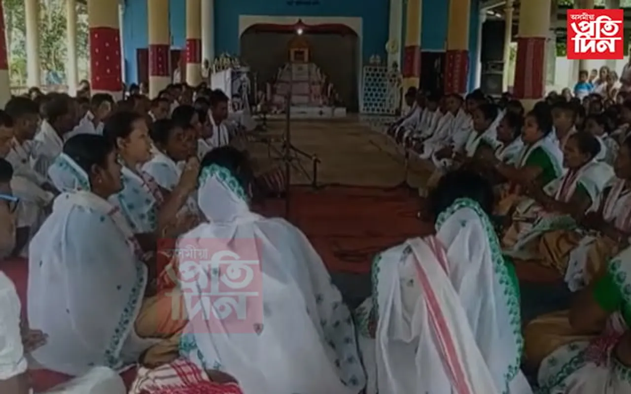 টলকাবাৰী কীৰ্তন গৃহত ধৰ্মলোচনী সভা সম্পন্ন...