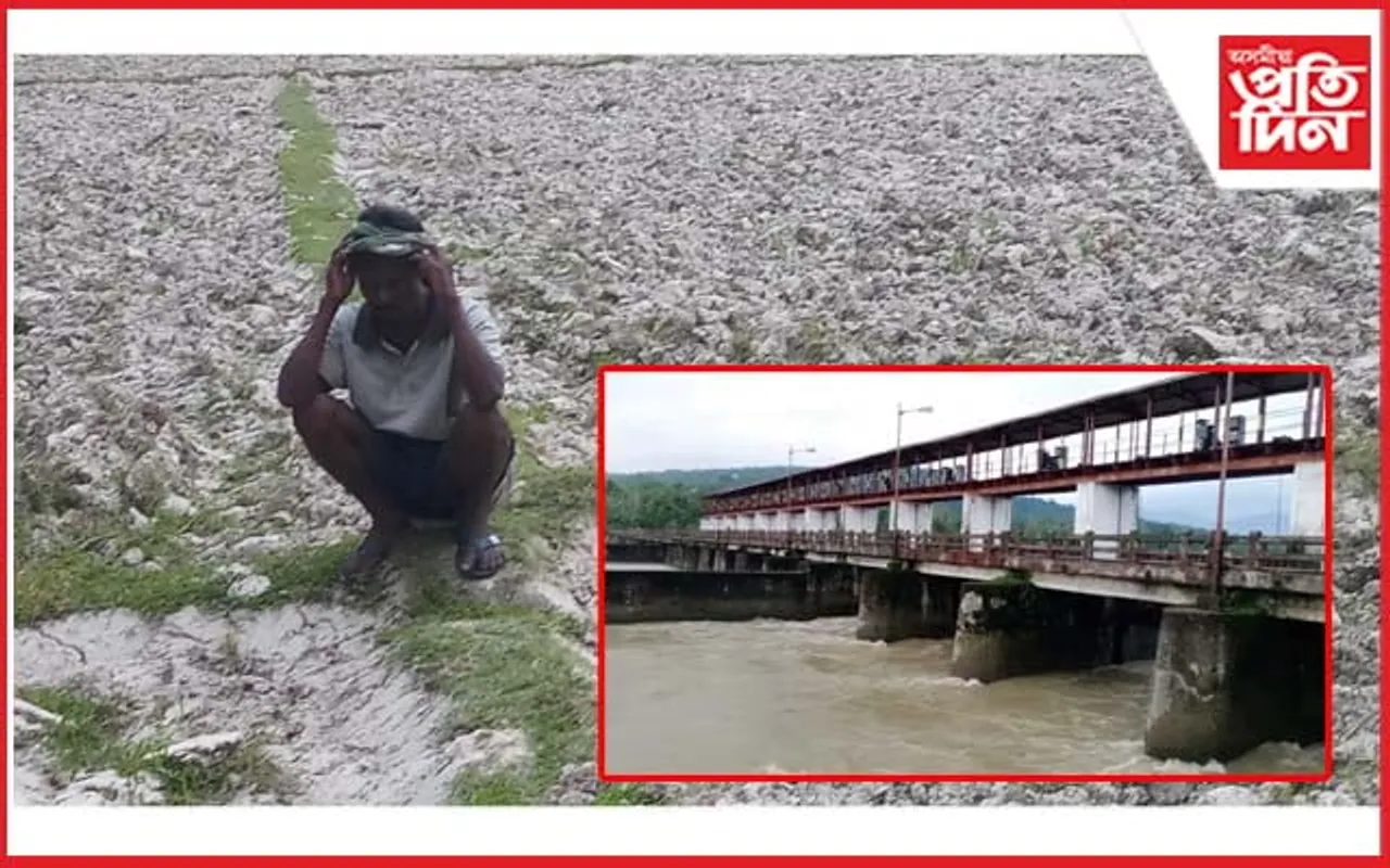 পথাৰত চিৰাল ফাটঃ কৃষকক পানী যোগানত ব্যৰ্থ বৰডিকৰাই জলসিঞ্চন প্ৰকল্প...