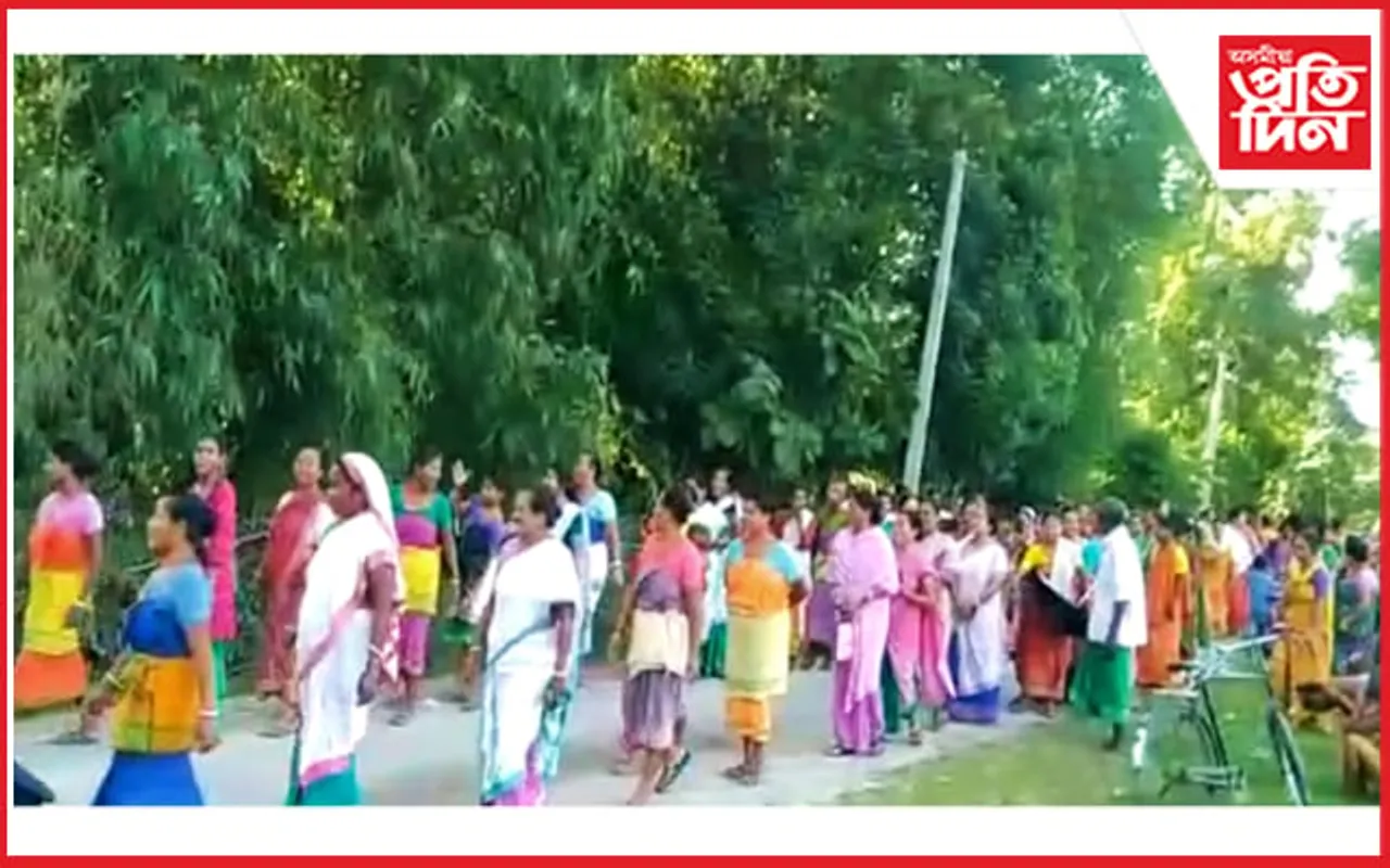 কোকৰাঝাৰত অবৈধ নিচাজাতীয় সামগ্ৰীৰ বিৰুদ্ধে সৰব শ-শ মহিলা...