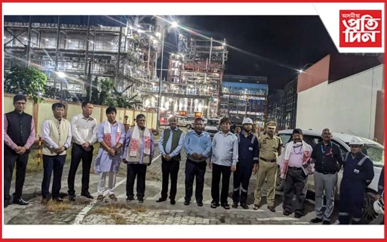ৰাজ্যপাল গোলাপ চান্দ কাটাৰীয়াৰ অসম পেট্ৰকেমিকেল পৰিদৰ্শন...