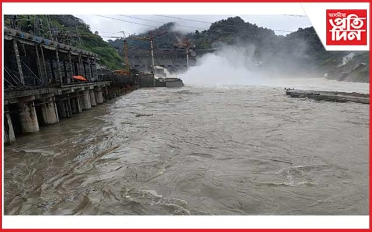 ৰুষ্ট প্ৰকৃতিঃ জুনত গেৰুকামুখত উৎপাদন নহয় বিদ্যুৎ, ডুবি আছে টাৰ্বাইন... 
