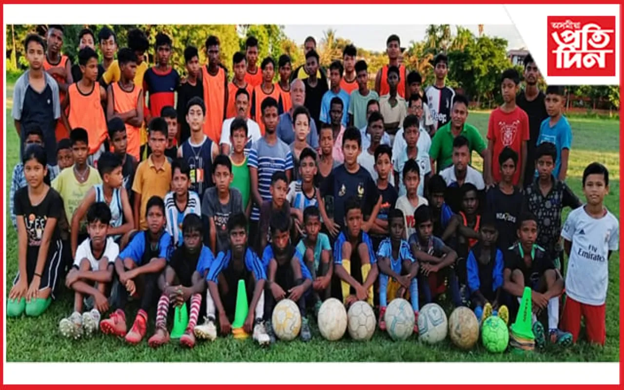 পশ্চিম যোৰহাট উপ-ক্ৰীড়া সন্থাৰ ফুটবল প্ৰশিক্ষণ শিবিৰ সম্পন্ন