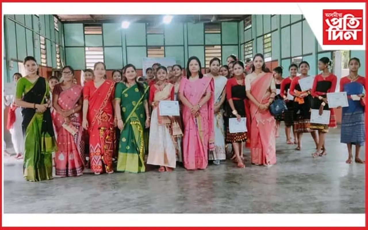 জাজৰিত সত্ৰীয়া নৃত্য আৰু আধুনিক নৃত্য কৰ্মশালাৰ সফল সামৰণি...