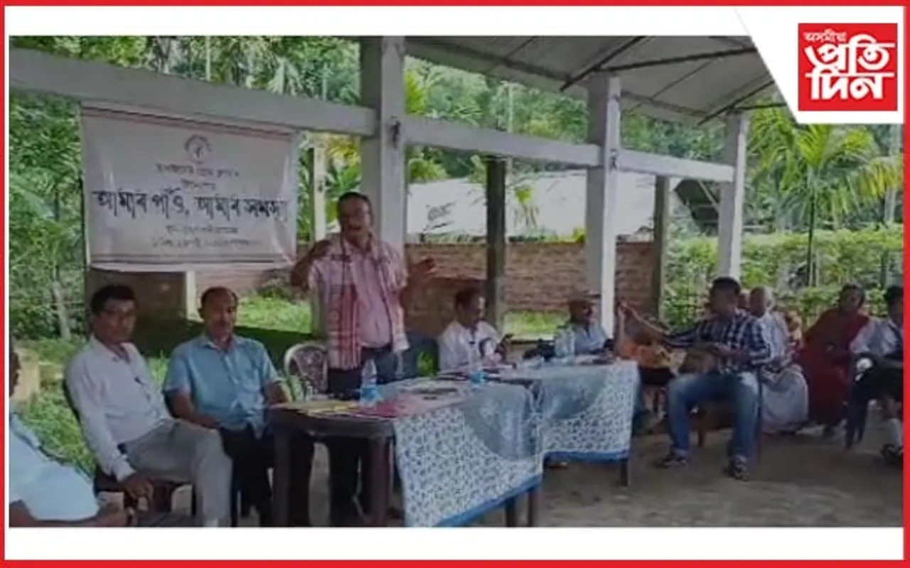 চৰাইদেউ প্ৰেছ ক্লাবৰ উদ্যোগত “আমাৰ গাঁও আমাৰ সমস্যা” শীৰ্ষক কাৰ্যসূচী