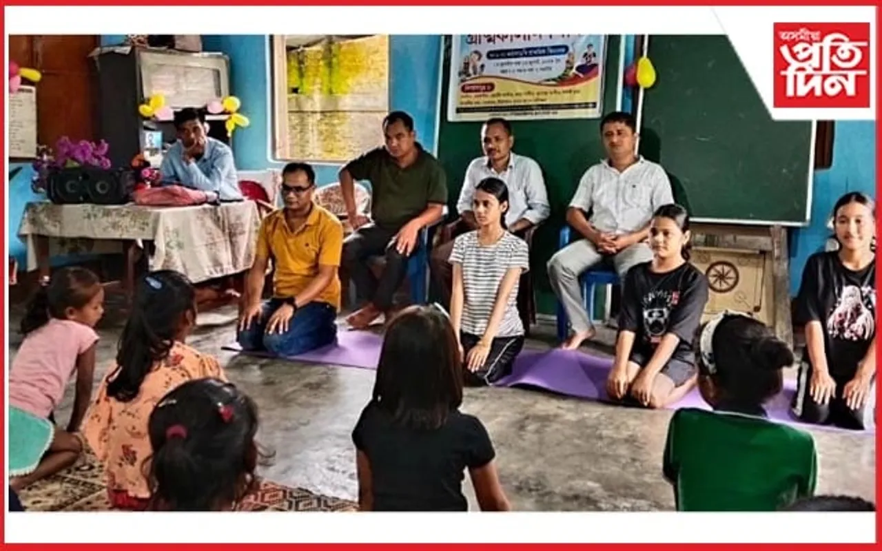 ঢকুৱাখনাত গ্ৰীষ্মকালীন প্ৰশিক্ষণ শিবিৰ