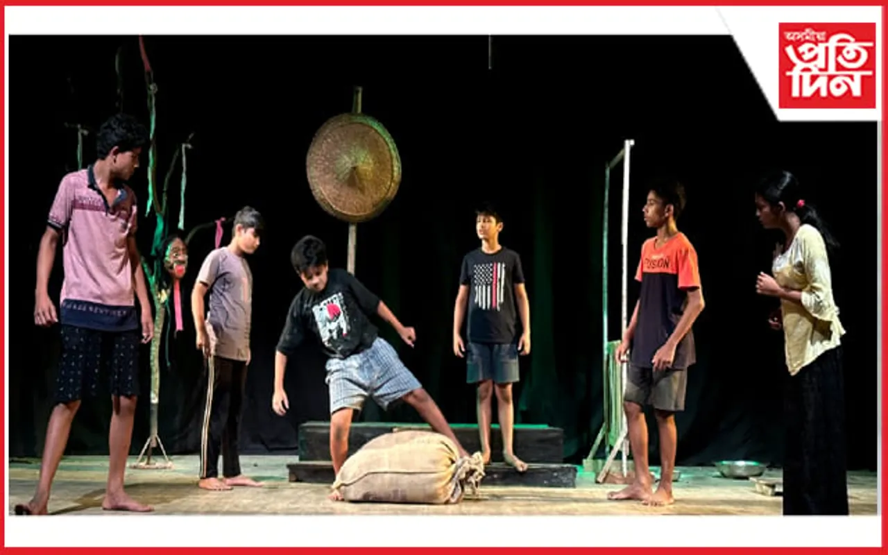 শিৱসাগৰত অনুষ্ঠিত সদৌ অসম শিশু নাট সমাৰোহৰ সফল সামৰণি