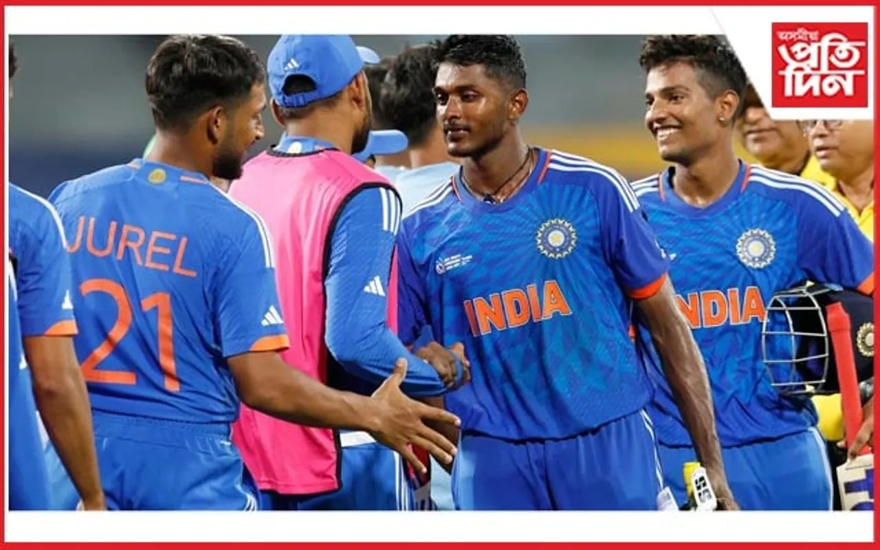 ৰিয়ান পৰাগৰ ২৪ বলত ১২ ৰান : বাংলাদেশ 'এ' দলক হৰুৱাই ফাইনেলত ভাৰত 'এ'
