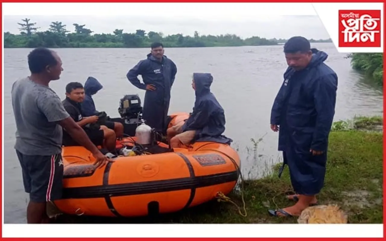জীয়াভৰলীত গা-ধুবলৈ গৈ ৪ দিন ধৰি সন্ধানহীন ছাত্ৰ...
