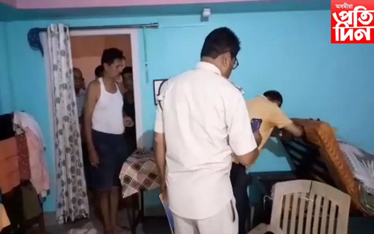 চিকিৎসাৰ বাবে চেন্নাইলৈ যোৱা শিক্ষক দম্পতীৰ ঘৰত চোৰৰ চাফাই অভিযান