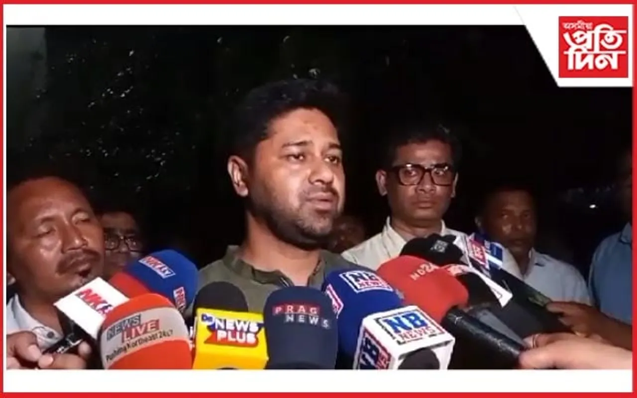 গোলাঘাটৰ ট্ৰিপল মাৰ্ডাৰঃ অংকিতাৰ কাষত অগপ-অজাপৰ সভাপতি