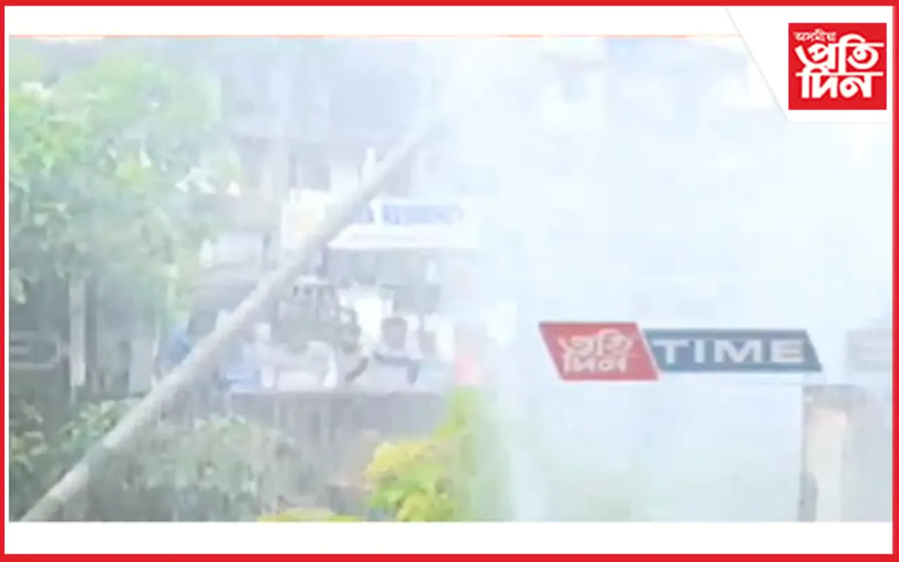 মহানগৰীত পুনৰ ফুটিল পানীৰ পাইপ