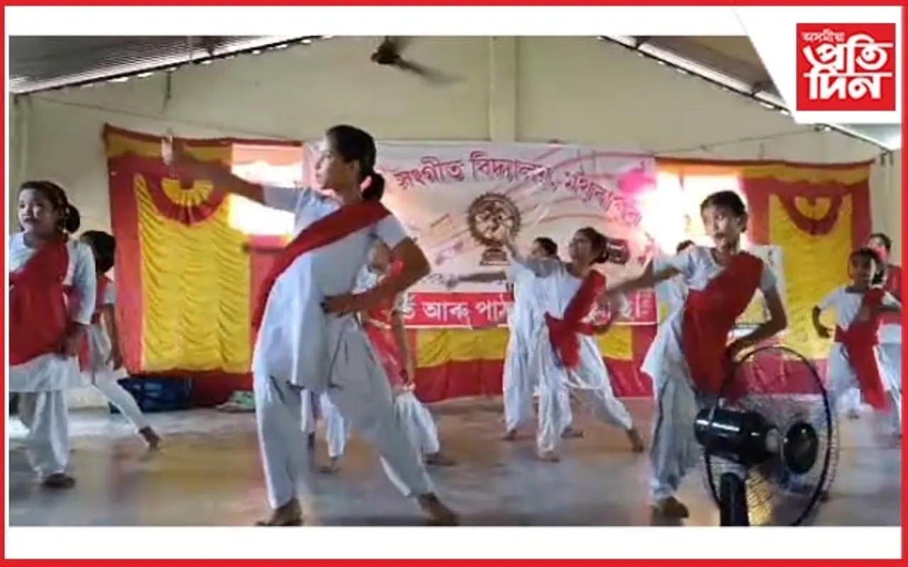মথুৰাপুৰত গ্ৰীষ্মকালীন নৃত্য কৰ্মশালাৰ সফল সামৰণি...