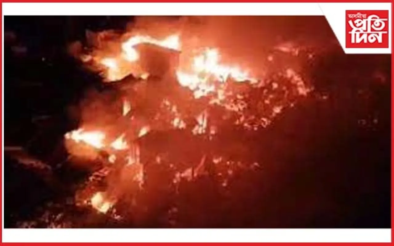 নিশা জ্বলি শেষ হ'ল ২০০০ খন ব্যৱসায়ীক প্ৰতিষ্ঠানঃ অতীত হ'ল মাঙ্গলাহাট...
