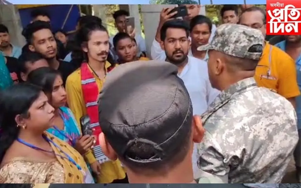 লখিমপুৰত আটক হিন্দু যুৱ ছাত্ৰ পৰিষদৰ কেন্দ্ৰীয় সভাপতি  বলেন বৈশ্য