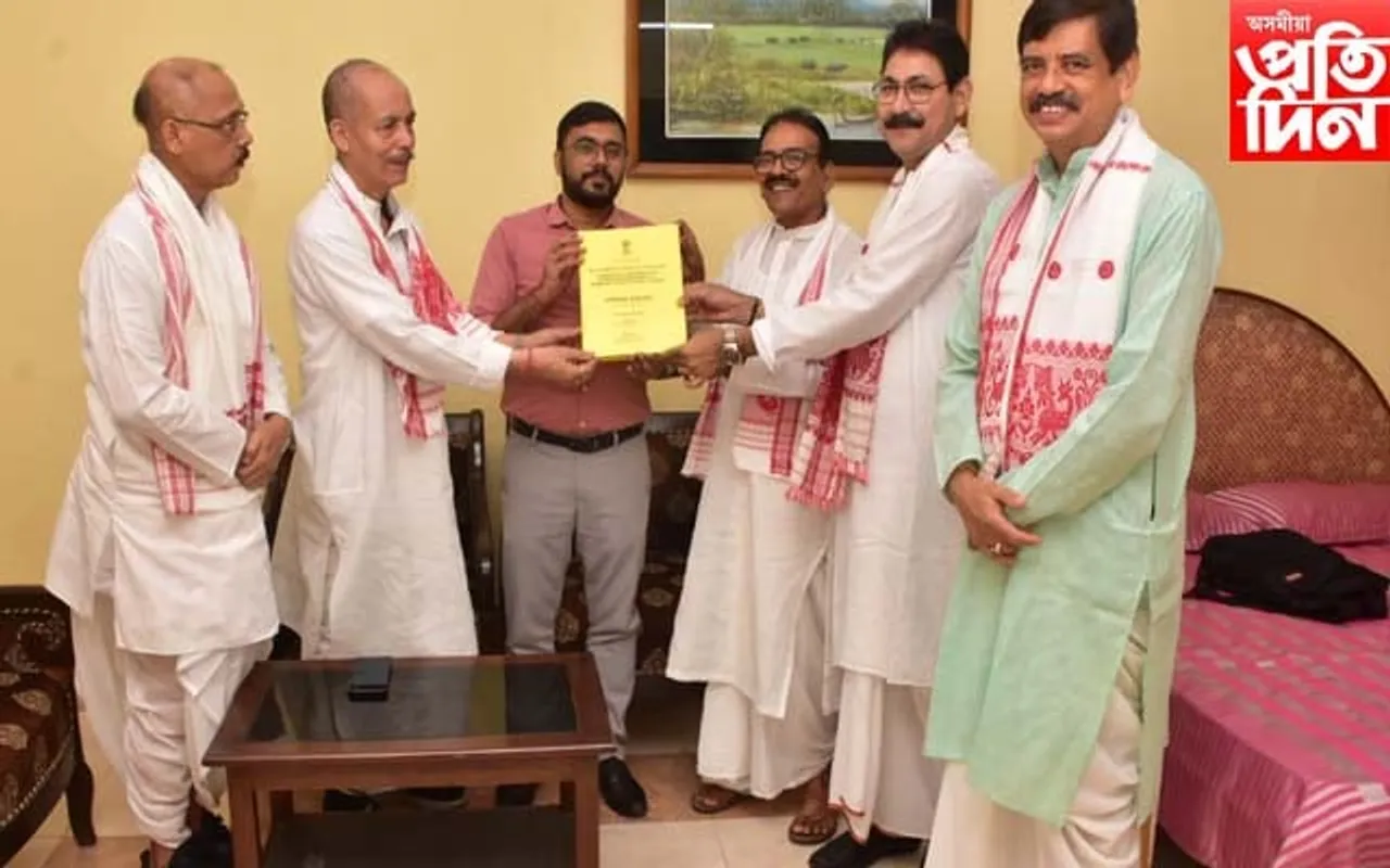 নগাঁও-মৰিগাঁও জিলাৰ সত্ৰৰ ক্ষেত্ৰভিত্তিক পৰিদৰ্শন...