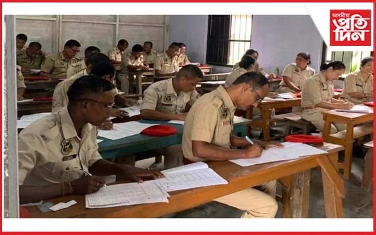 ৰাজ্যত সম্পন্ন হ'ল অসম আৰক্ষীৰ বিশেষ পদোন্নতি পৰীক্ষা...