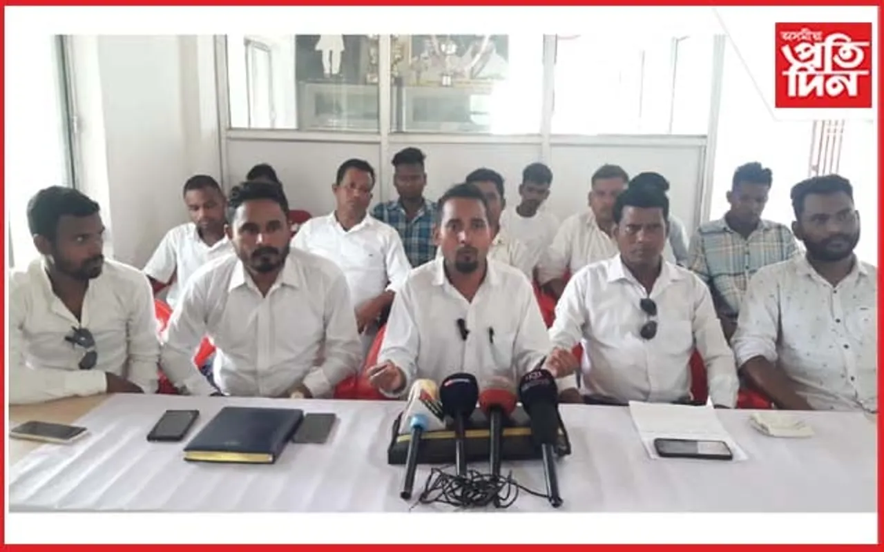 সদৌ অসম চাহ জনজাতি ছাত্ৰ সন্থা আৰু আদিবাসী ছাত্ৰ সন্থাৰ মাজত সংঘাত